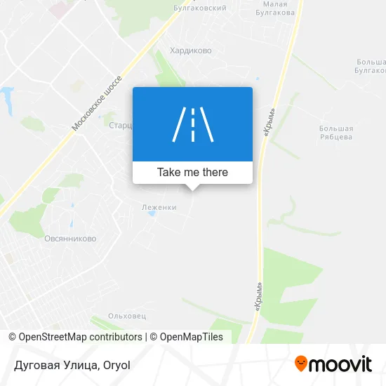 Дуговая Улица map