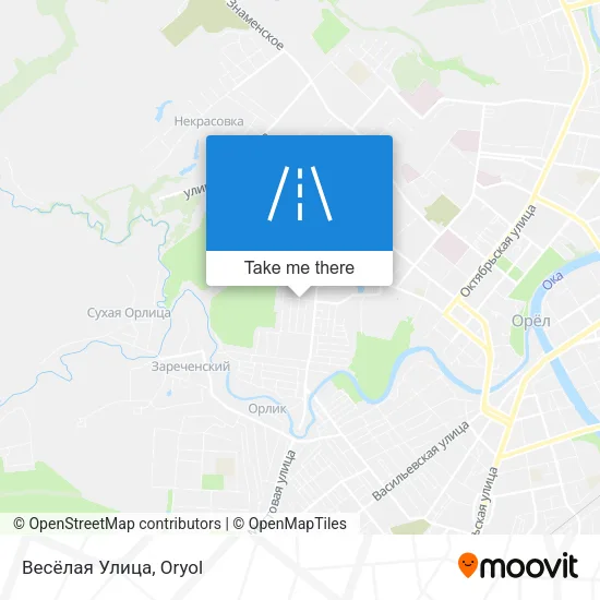 Весёлая Улица map