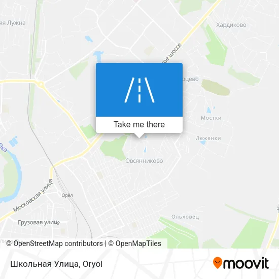 Школьная Улица map