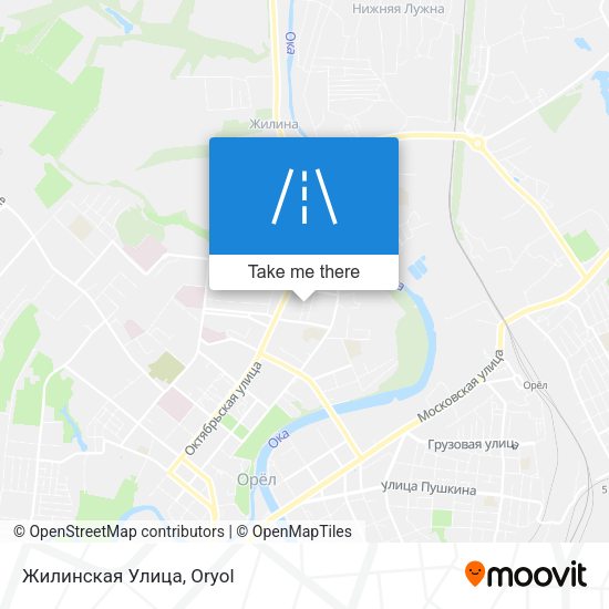 Жилинская Улица map