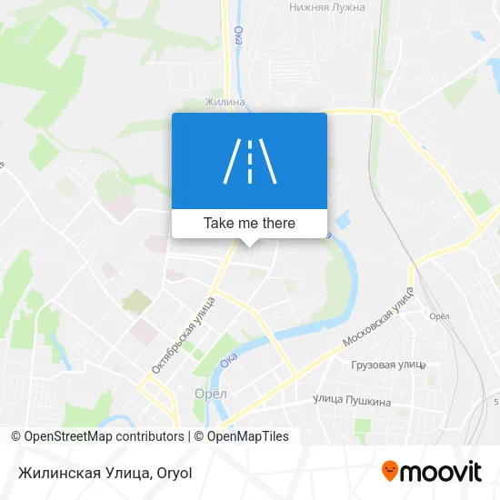 Жилинская Улица map