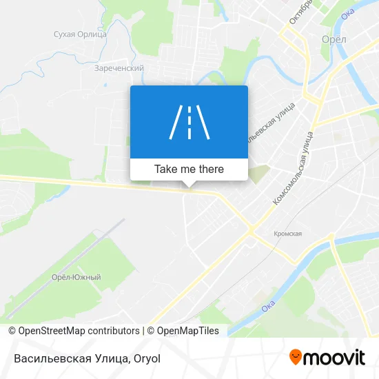 Васильевская Улица map
