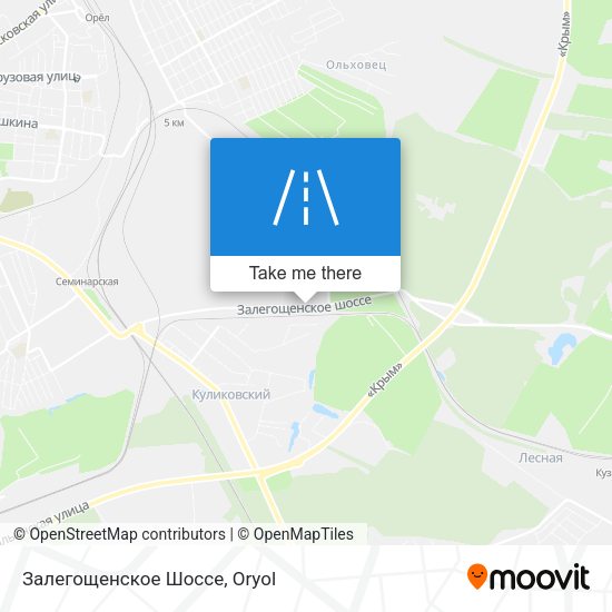 Залегощенское Шоссе map
