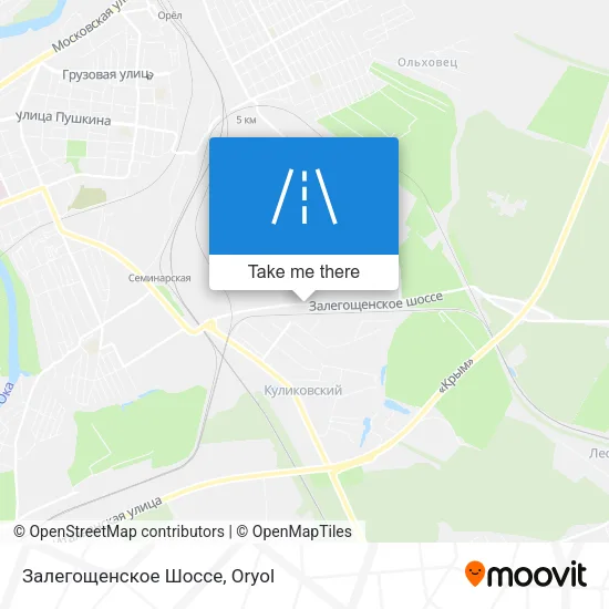 Залегощенское Шоссе map