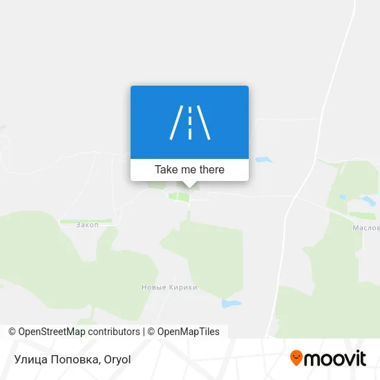 Улица Поповка map