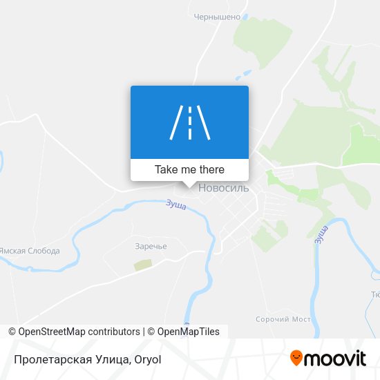 Пролетарская Улица map