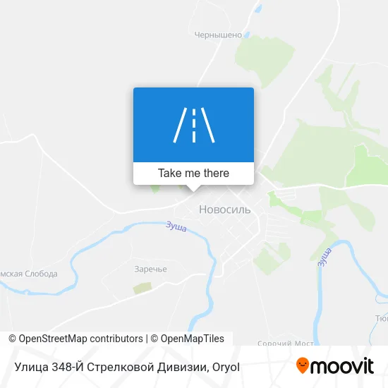 Улица 348-Й Стрелковой Дивизии map