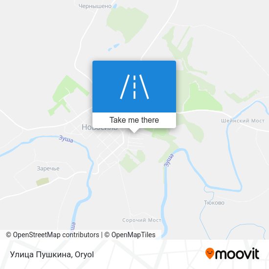 Улица Пушкина map