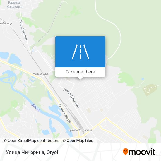 Улица Чичерина map