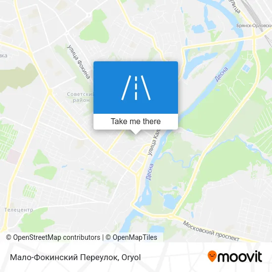 Мало-Фокинский Переулок map