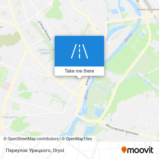 Переулок Урицкого map
