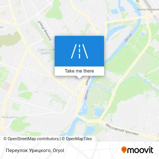 Переулок Урицкого map