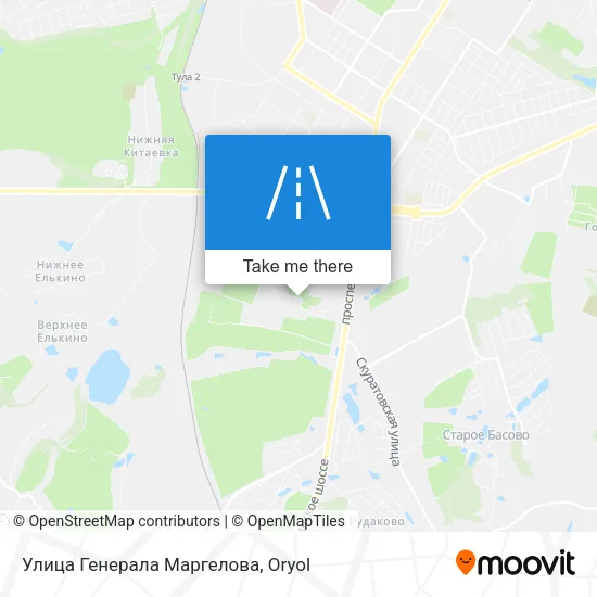 Улица Генерала Маргелова map