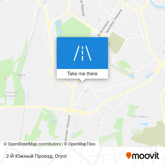 2-Й Южный Проезд map