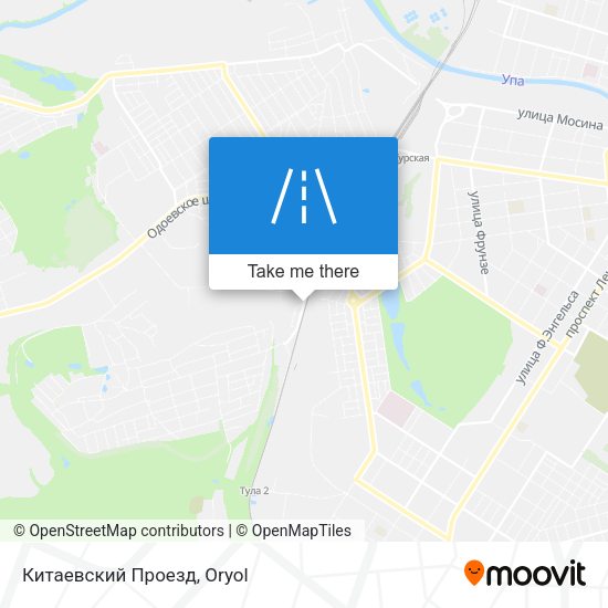 Китаевский Проезд map