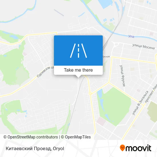 Китаевский Проезд map