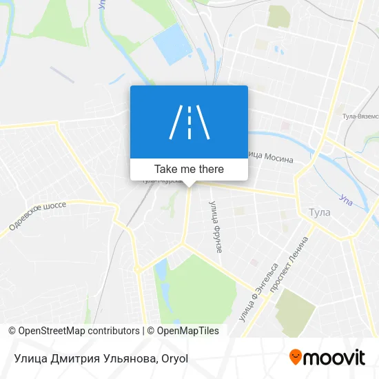 Улица Дмитрия Ульянова map
