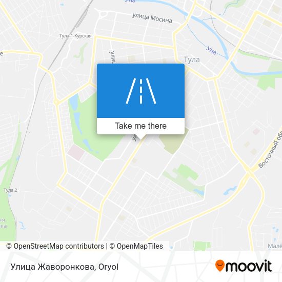 Улица Жаворонкова map