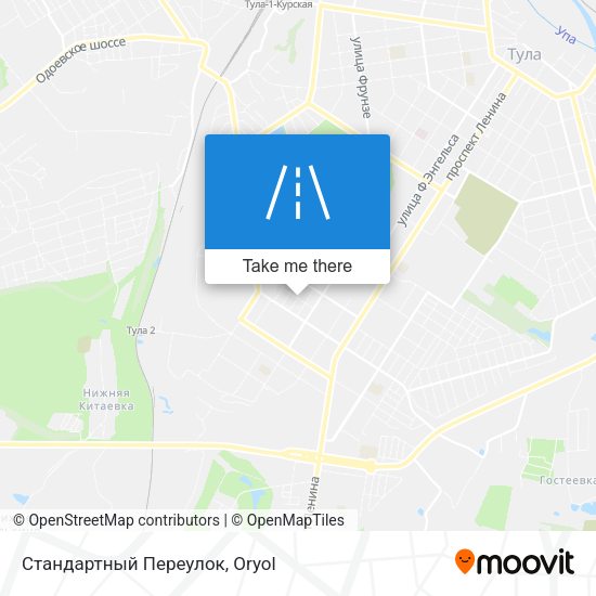 Стандартный Переулок map