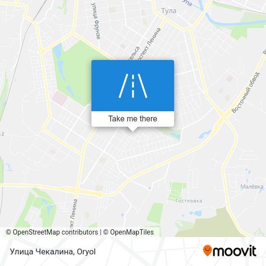 Улица Чекалина map