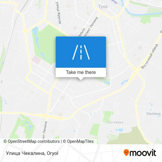 Улица Чекалина map