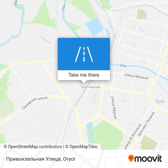 Привокзальная Улица map