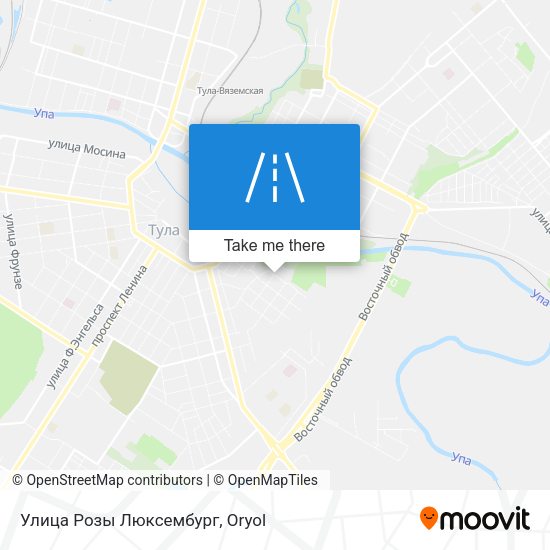 Улица Розы Люксембург map