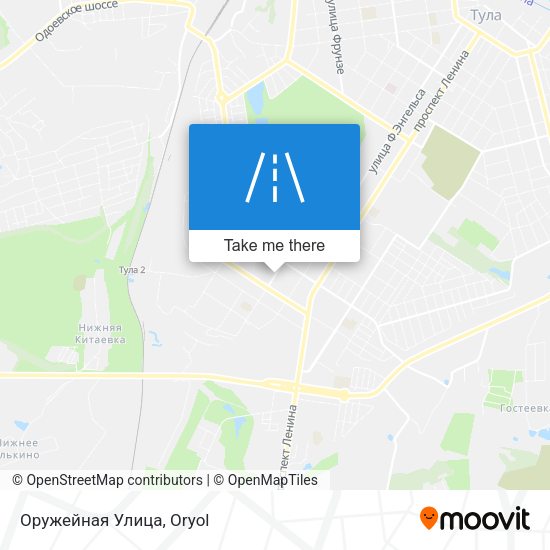 Оружейная Улица map