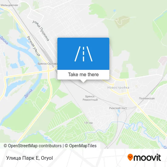 Улица Парк Е map