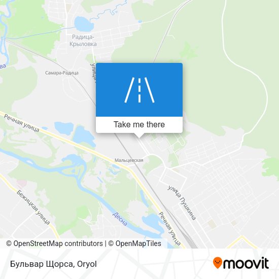 Бульвар Щорса map