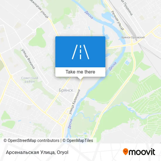 Арсенальская Улица map