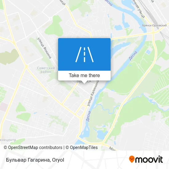 Бульвар Гагарина map