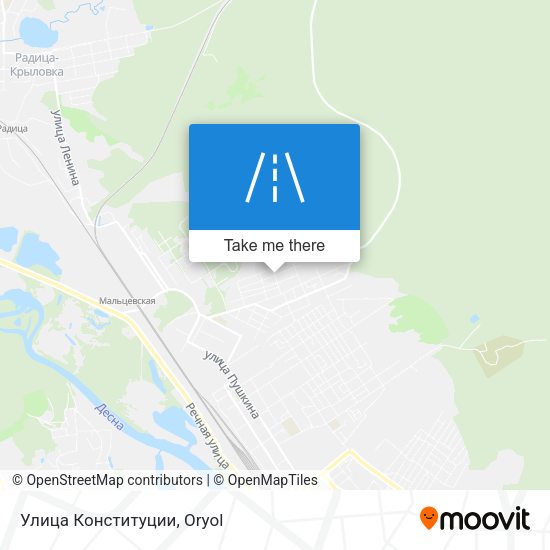 Улица Конституции map
