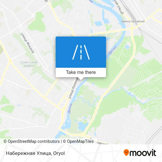 Набережная Улица map