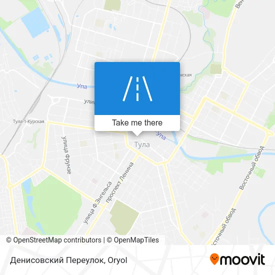 Денисовский Переулок map