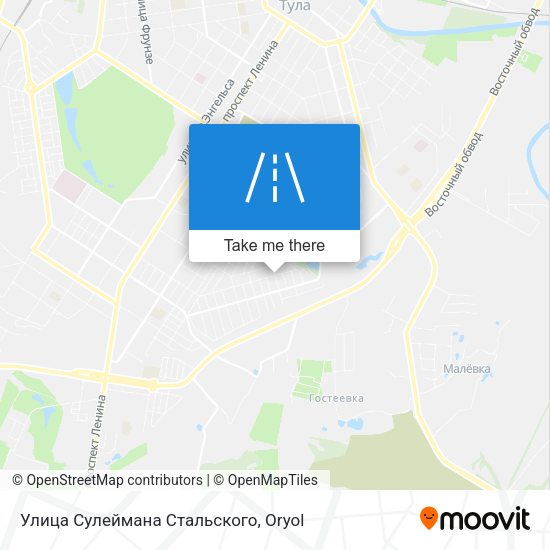 Улица Сулеймана Стальского map
