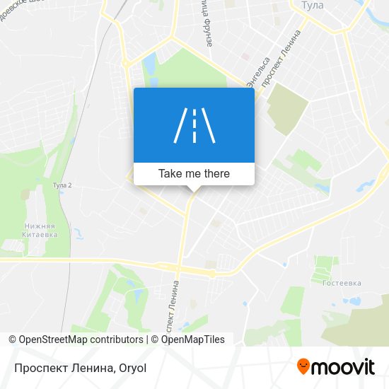 Проспект Ленина map