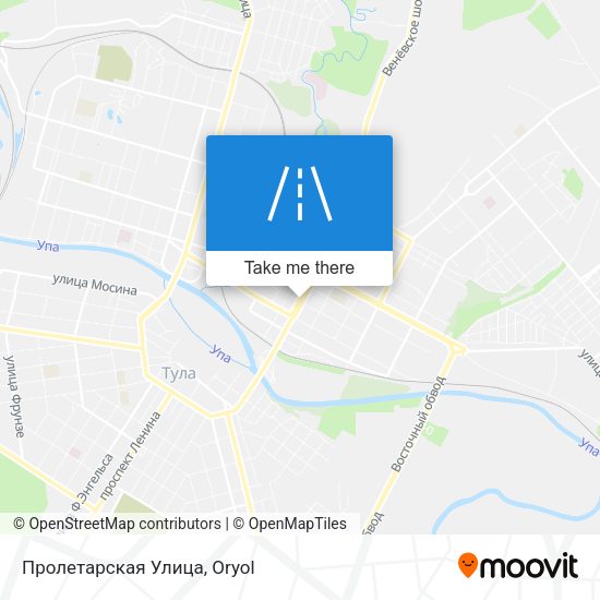 Пролетарская Улица map