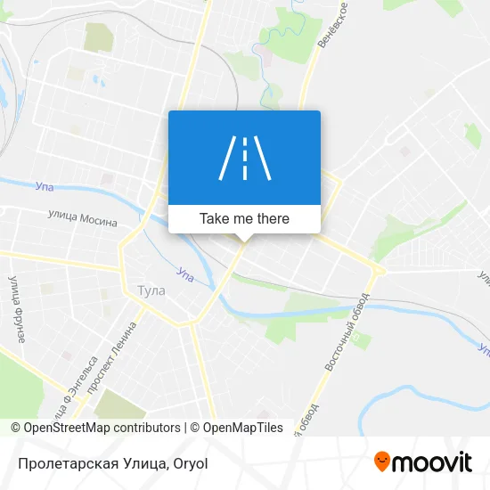 Пролетарская Улица map