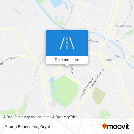 Улица Вересаева map
