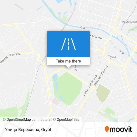 Улица Вересаева map