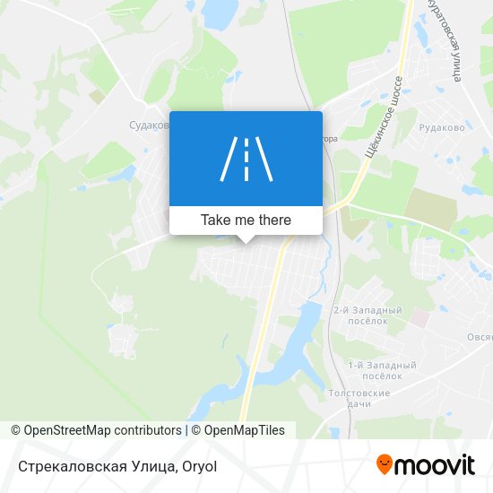 Стрекаловская Улица map