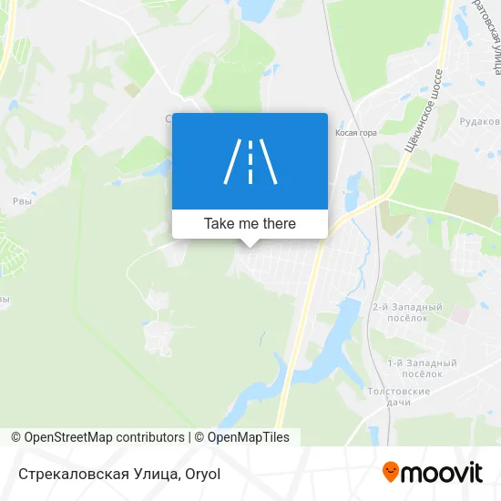 Стрекаловская Улица map