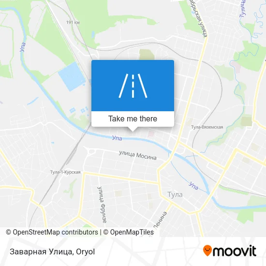 Заварная Улица map