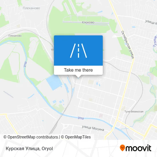 Курская Улица map