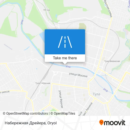 Набережная Дрейера map