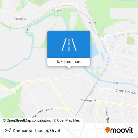 2-Й Клинской Проезд map