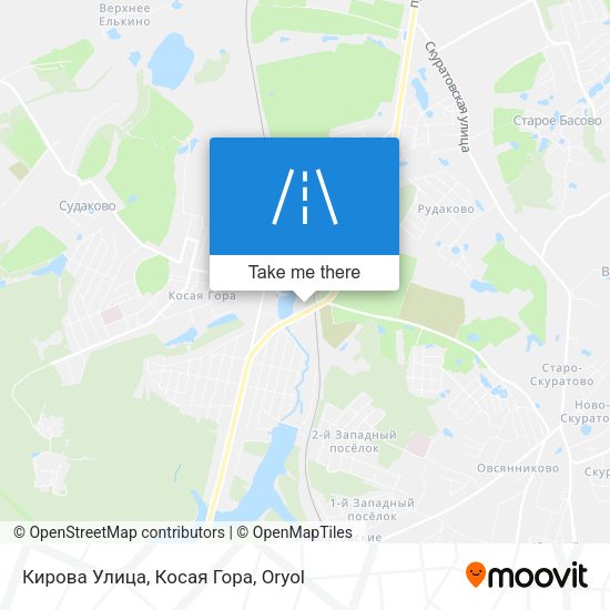 Кирова Улица, Косая Гора map