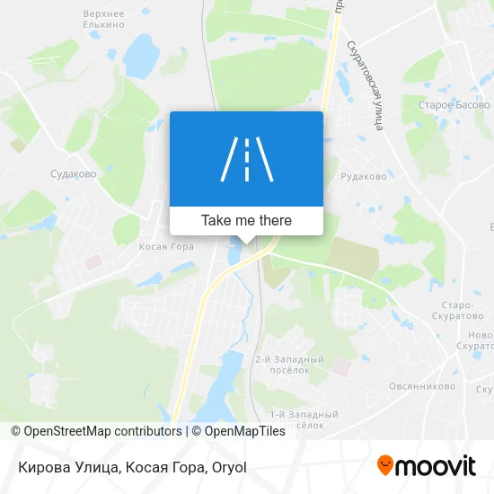 Кирова Улица, Косая Гора map