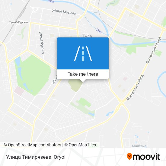Улица Тимирязева map